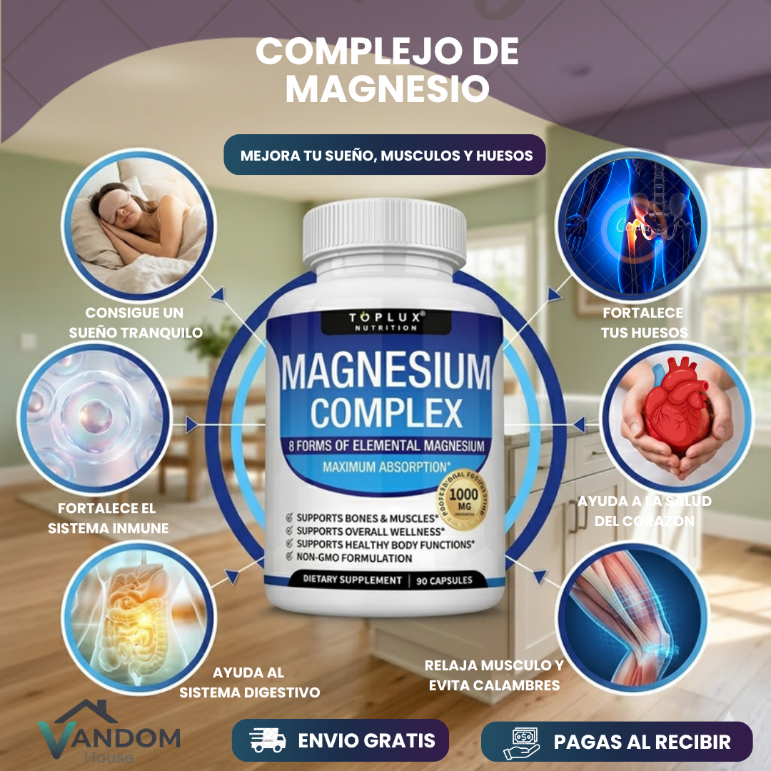 🧬 Magnesio Complex 8 en 1
