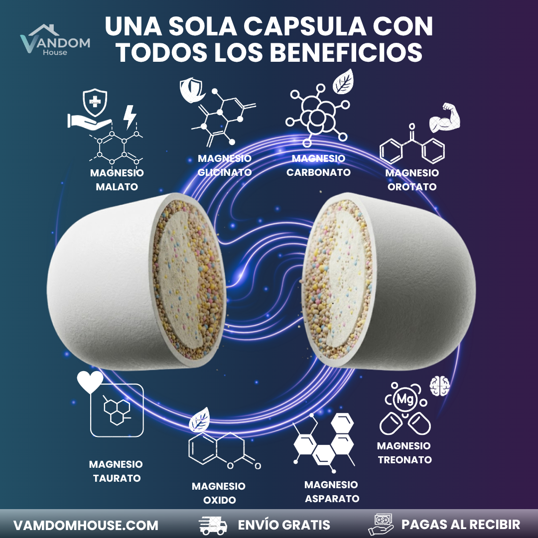 🧬 Magnesio Complex 8 en 1